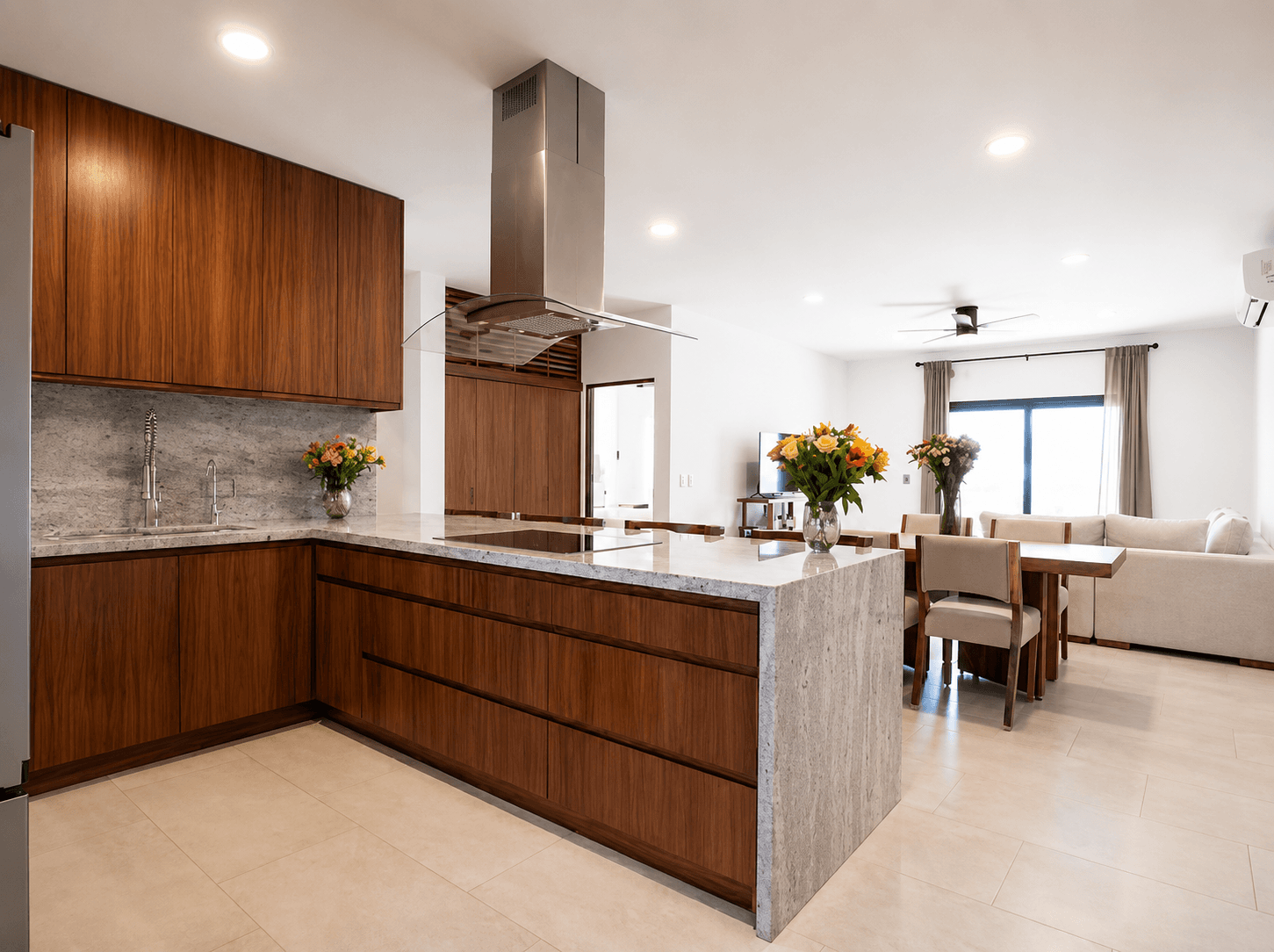 Cocina de concepto abierto