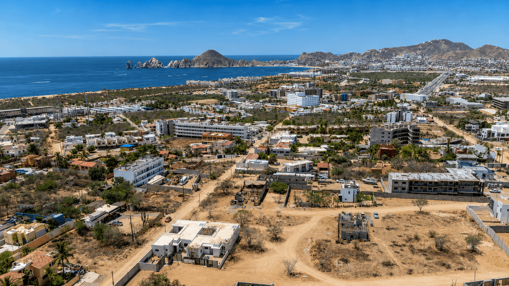 View of Cabo San Lucas Bay from El Tezal, Los Cabos